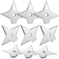 Weewooday 10 Pieces Christmas Star Magnets Decorative Dart Refrigerator Magnets Office Whiteboard Magnets for Refrigerator Whiteboard Office