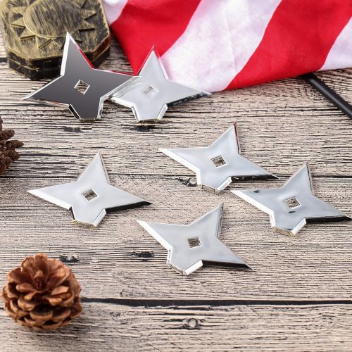  Weewooday 10 Pieces Christmas Star Magnets Decorative Dart Refrigerator Magnets Office Whiteboard Magnets for Refrigerator Whiteboard Office