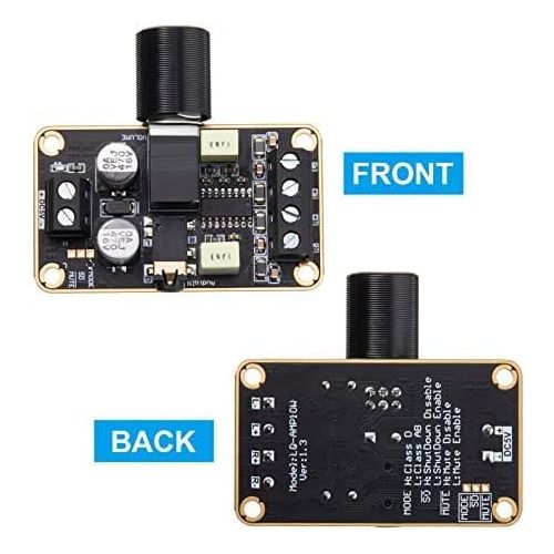  Weewooday 2 Pieces Audio Amplifier Board Pam8406 Mini Amplifier Board Dc 5v, 5w+5w Amplifier Module, Digital Power Module Class D 2.0 Dual Channel Audio Stereo Amplify Board for DIY Sound Sy