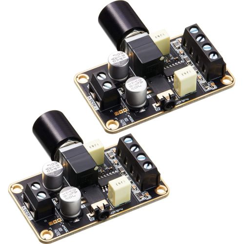  Weewooday 2 Pieces Audio Amplifier Board Pam8406 Mini Amplifier Board Dc 5v, 5w+5w Amplifier Module, Digital Power Module Class D 2.0 Dual Channel Audio Stereo Amplify Board for DIY Sound Sy