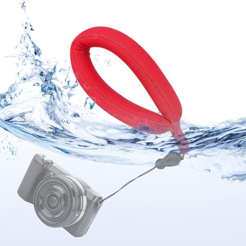  Weewooday 6 Pieces Waterproof Camera Float Universal Floating Wrist Strap Camera Foam Floating Band Lightweight Floating Wristband for Camera, Cell Phone, Waterproof Bag, 6 Colors