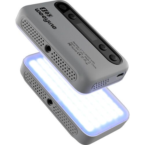  Weeylite S05-G Pocket RGB LED Video Light (Minimalist Gray)