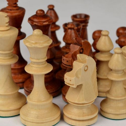 [아마존핫딜][아마존 핫딜] Wegiel Handmade European Professional Tournament Chess Pieces With Wood Storage Case