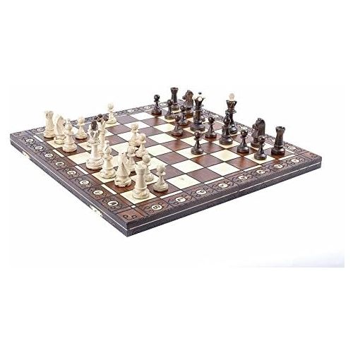  Wegiel Chess Set - Consul Chess Pieces and Board - European Wooden Handmade Game