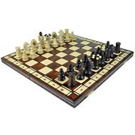 Wegiel Royal 48 European Wooden Handmade International Chess Set