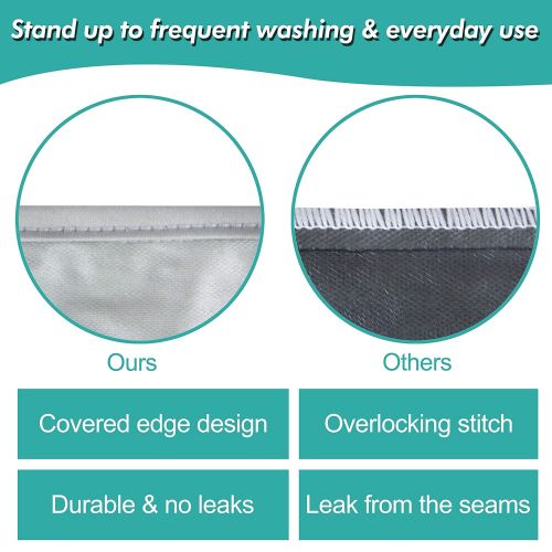 Wegreeco Reusable Hanging Wet Dry Cloth Diaper Bag(1 Pack,Grey)