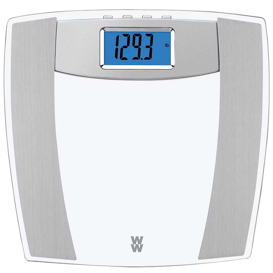 Weight Watchers by Conair Glass Body Fat Bathroom Scale