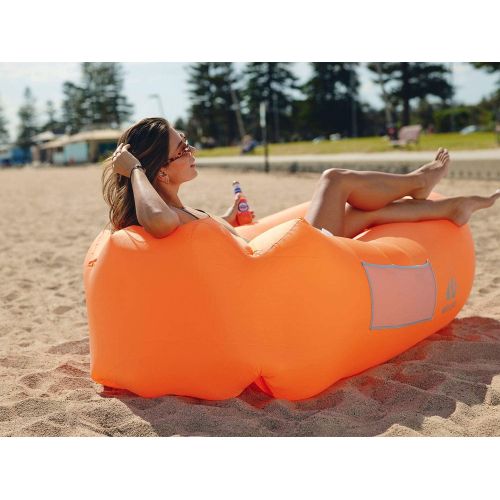  WEKAPO Inflatable Lounger Air Sofa Hammock-Portable,Water Proof& Anti-Air Leaking Design-Ideal Couch for Backyard Lakeside Beach Traveling Camping Picnics & Music Festivals