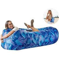 Wekapo Inflatable Lounger Air Sofa Hammock-Portable,Water Proof& Anti-Air Leaking Design-Ideal Couch for Backyard Lakeside Beach Traveling Camping Picnics & Music Festivals Camping