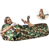 Wekapo Inflatable Lounger Air Sofa Hammock-Portable,Water Proof& Anti-Air Leaking Design-Ideal Couch for Backyard Lakeside Beach Traveling Camping Picnics & Music Festivals Camping