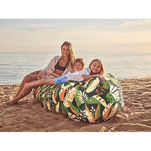  Wekapo Inflatable Lounger Air Sofa Hammock-Portable,Water Proof& Anti-Air Leaking Design-Ideal Couch for Backyard Lakeside Beach Traveling Camping Picnics & Music Festivals Camping