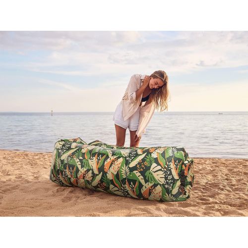  Wekapo Inflatable Lounger Air Sofa Hammock-Portable,Water Proof& Anti-Air Leaking Design-Ideal Couch for Backyard Lakeside Beach Traveling Camping Picnics & Music Festivals Camping