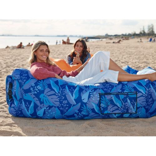  Wekapo Inflatable Lounger Air Sofa Hammock-Portable,Water Proof& Anti-Air Leaking Design-Ideal Couch for Backyard Lakeside Beach Traveling Camping Picnics & Music Festivals Camping