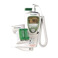 Welch Allyn 01690-400 SureTemp Plus 690 Wall-Mount Electronic Thermometer with Interchangeable Oral Probe Well, Oral Probe with 4/1.2 M Cord
