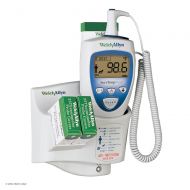 Welch Allyn 01692-300 SureTemp Plus Model 692 Electronic Thermometer, One Per Room, Wall Mount, 9 Oral Probe with Oral Probe Well