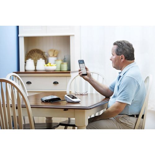  Welch Allyn Home 1500 Series Upper Arm Blood Pressure Monitor with Easy Bluetooth Smartphone Connectivity RPM-BP100