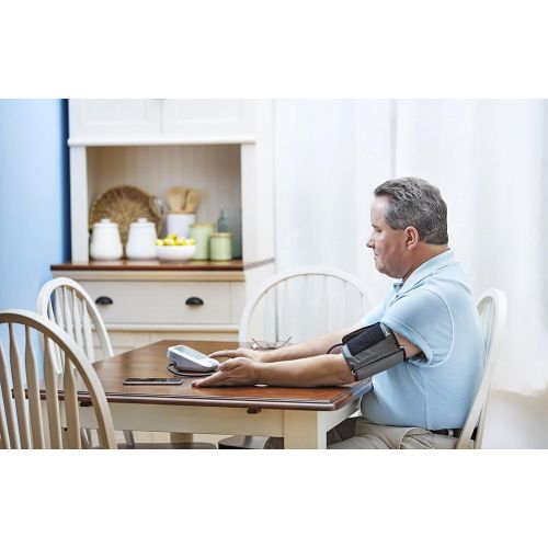  Welch Allyn Home 1500 Series Upper Arm Blood Pressure Monitor with Easy Bluetooth Smartphone Connectivity RPM-BP100