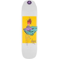 Welcome Skateboards Welcome Soil - Nora Vasconcellos Pro Model On a Wicked Princess Skateboard Deck - White Dip - 8.125