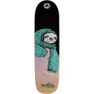 Welcome Skateboards Welcome Sloth On a Son of Planchette Skateboard Deck - Black/Lavender - 8.38