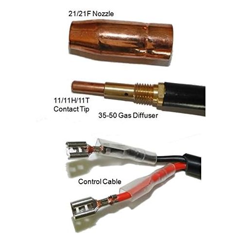  WeldingCity 100Amp 10-ft MIG Welding Gun Torch Stinger Replacement for Lincoln Magnum 100L (K530-5)