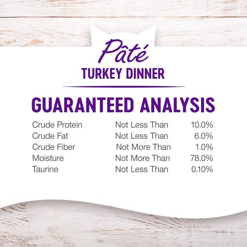  Wellness Natural Pet Food Wellness Complete Health Natural Grain Free Wet Canned Cat Food Pate Recipe Turkey Pate