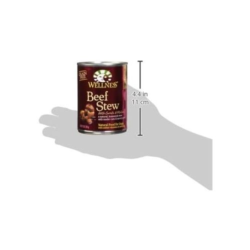  Wellness Natural Pet Food Wellness Thick & Chunky Natural Wet Grain Free Canned Dog Food