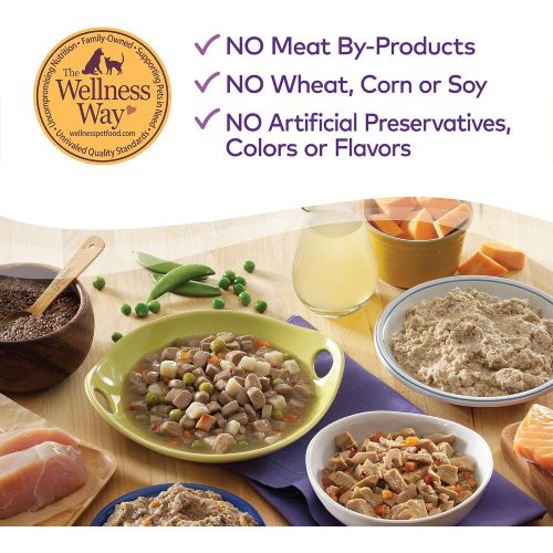  Wellness Natural Pet Food Wellness Thick & Chunky Natural Wet Grain Free Canned Dog Food