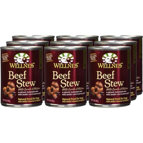  Wellness Natural Pet Food Wellness Thick & Chunky Natural Wet Grain Free Canned Dog Food