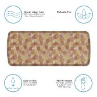 GelPro Elite Premier Anti-Fatigue Kitchen Comfort Floor Mat, 20x48”, Blossom CrimsonGold Stain Resistant Surface with Therapeutic Gel and Energy-return Foam for Health and Wellnes