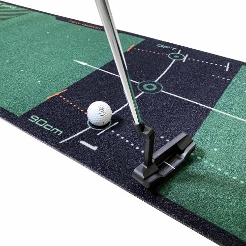  WELLPUTT - Golf Putting Training Mat - 13ft Green