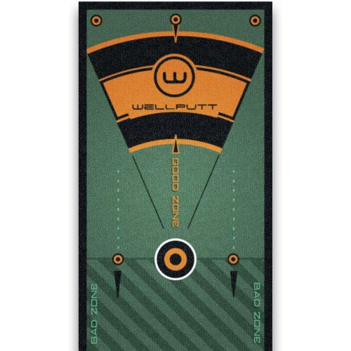  WELLPUTT - Golf Putting Training Mat - 13ft Green