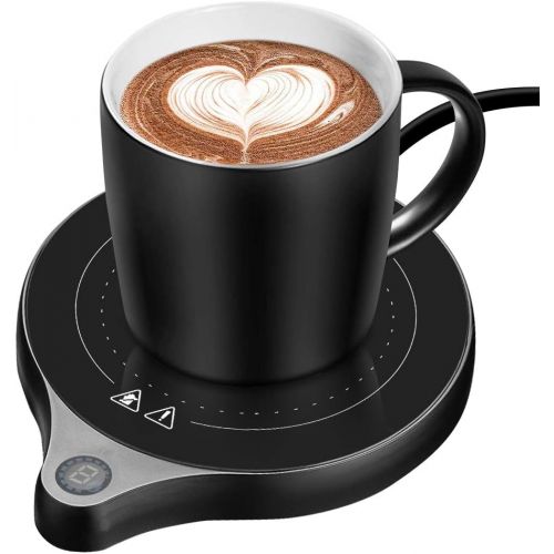  [아마존베스트]welltop Coffee Mug Warmer, Electric Beverage Warmer with Five Temperature Settings (Up to 212℉/100℃), Coffee Warmer Plate for Cocoa Tea Water Milk with Auto Shut Off, Office/Home U