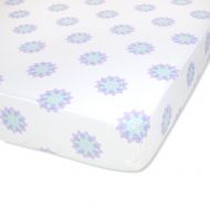 Wendy Bellissimo Nursery Bedding Baby Crib Bedding Fitted Sheet 200 Thread Count - Anya Medallion