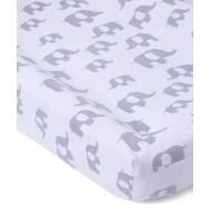 Wendy Bellissimo Velboa Contoured Diaper Pad Cover for Diaper Changer (32x16x6) - Elephant in...