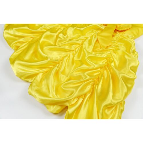  Wenge Princess Belle Costumes Belle Off Shoulder Layered Costume