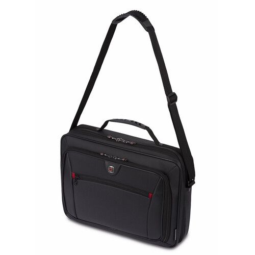  Wenger Insight Single Gusset Laptop Case (Black, 10L)