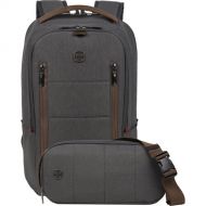 Wenger City Upgrade Backpack & Cross-Body Combo (Gray/Brown)