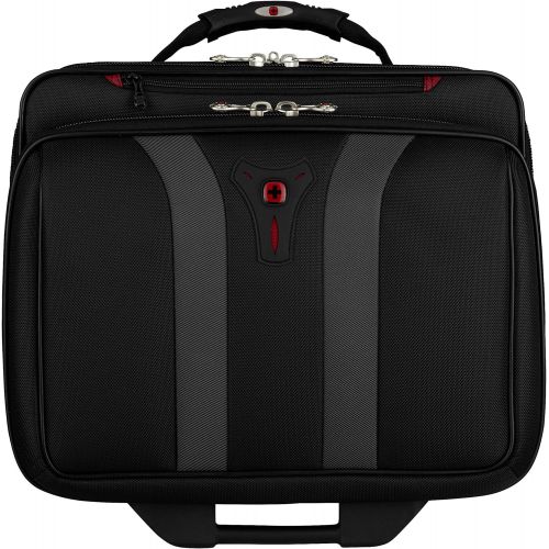  [아마존베스트]Wenger Swissgear Granada Rolling Case Nylon for Upto 17-Inch Notebooks - Black