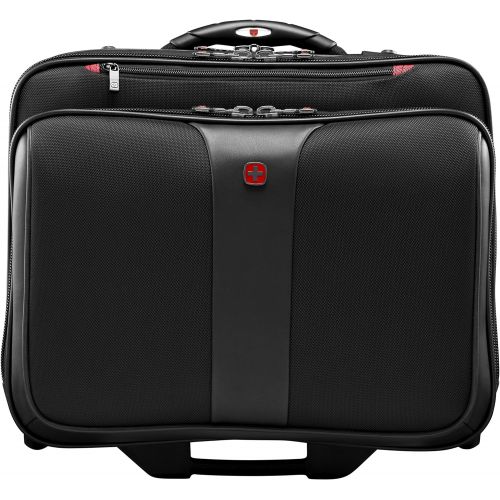  Wenger Luggage Patriot Ii 2-Piece 15.6 Wheeled Business Set Laptop Bag, Black, One Size