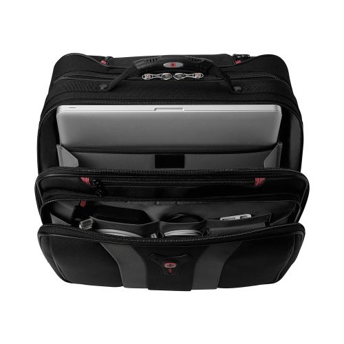  Wenger Swissgear Granada Rolling Case Nylon for Upto 17-Inch Notebooks - Black