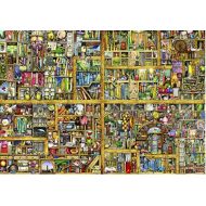 Wentworth Shelf Life 250 Piece Laser Cut Wooden Colin Thompson Jigsaw Puzzle with Wood Whimsy Shaped Pieces