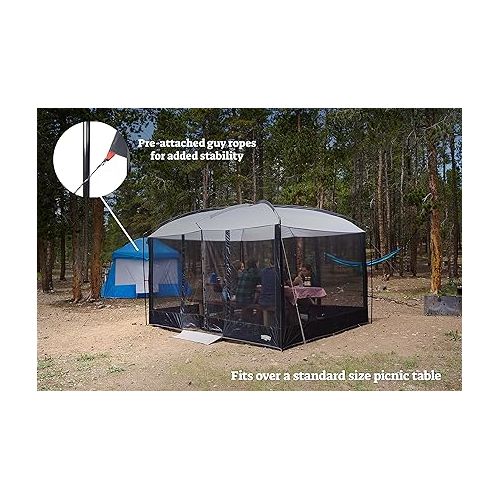  Magnetic Screen House, Magnetic Screen Shelter for Camping, Travel, Picnics, Tailgating, and More