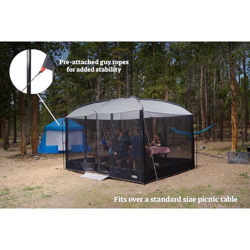  Wenzel Magnetic Screen House, Magnetic Screen Shelter for Camping, Travel, Picnics, Tailgating, and More