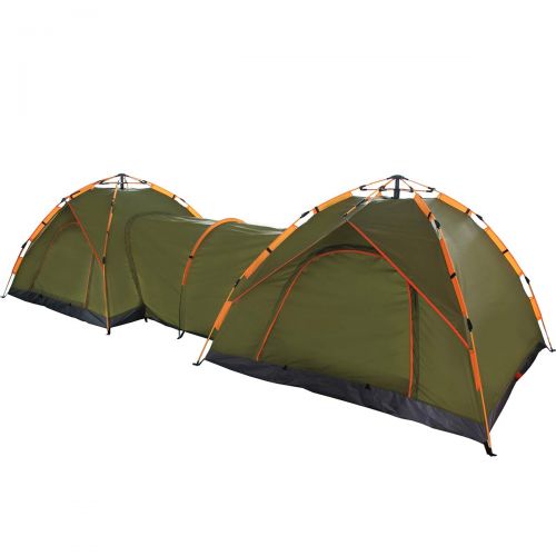  Wenzel Qwest Automatic Instant Pop Up Camping Tents Shelter, Green | Double Tent/Tall Tent