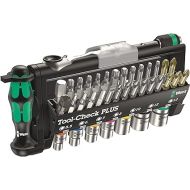 Wera 056490 Tool-Check Plus Bit Ratchet Set with Sockets - Metric