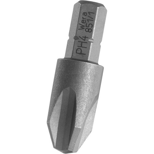  Wera - 5056535001 Series 1 851/1 Z Sheet Metal Bit, Phillips PH 4 Head x 32mm Blade