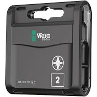 WERA 05057760001 Bit-Box 20 PZ, PZ 2 x 25 mm, 20 Pieces