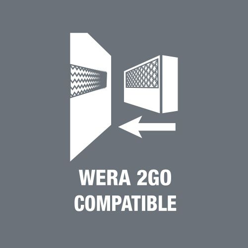  Wera 05004090001 8006 Sc 1 Zyklop Hybrid Ratchet Set, 12 Drive, Metric, 13 Pieces