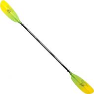 Werner Camano Fiberglass Straight Shaft Kayak Paddle (Gradient Citrus, 260 cm)