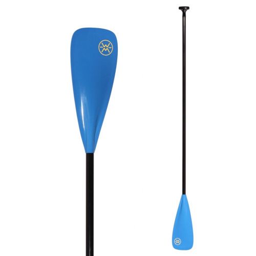  Werner Flow 95 2-Piece Adjustable Stand-Up Paddle Blue, Medium - 70in